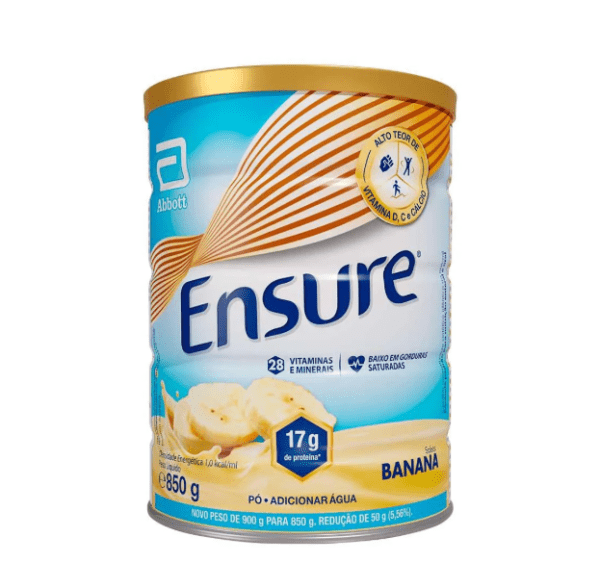 Suplemento Alimentar Ensure sabor Banana 850g