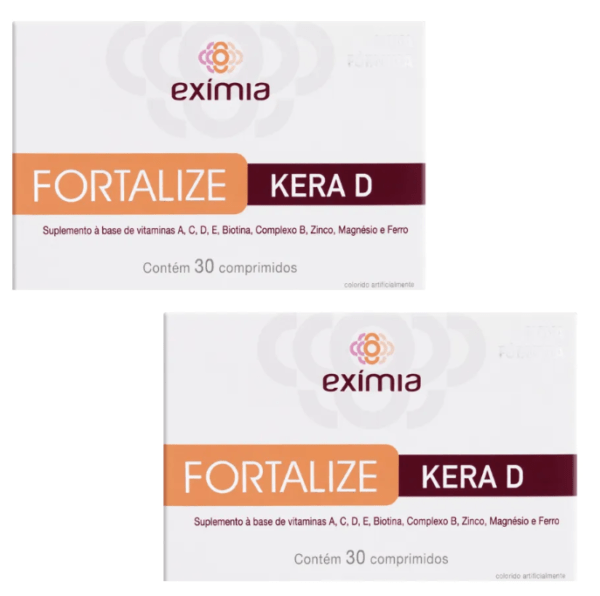 Exímia Fortalize Kera D Kit com 2 caixas