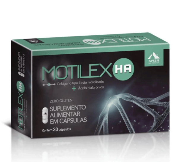 Motilex HA com 60 cápsulas