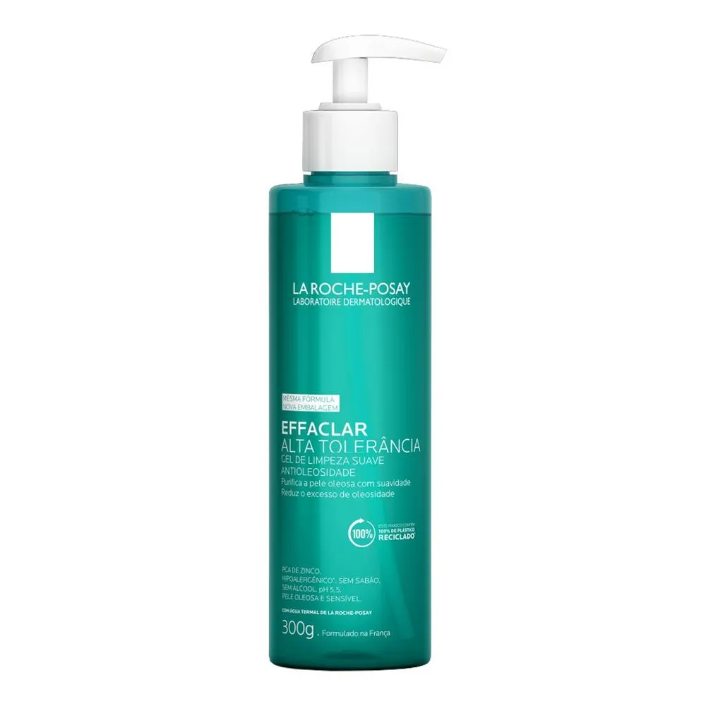Gel de Limpeza Facial La Roche-Posay Effaclar Alta Tolerância 300g