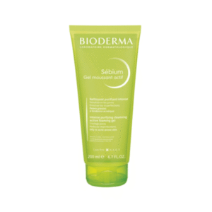 Gel de Limpeza Sébium Bioderma Gel Moussant Actif com 200ml